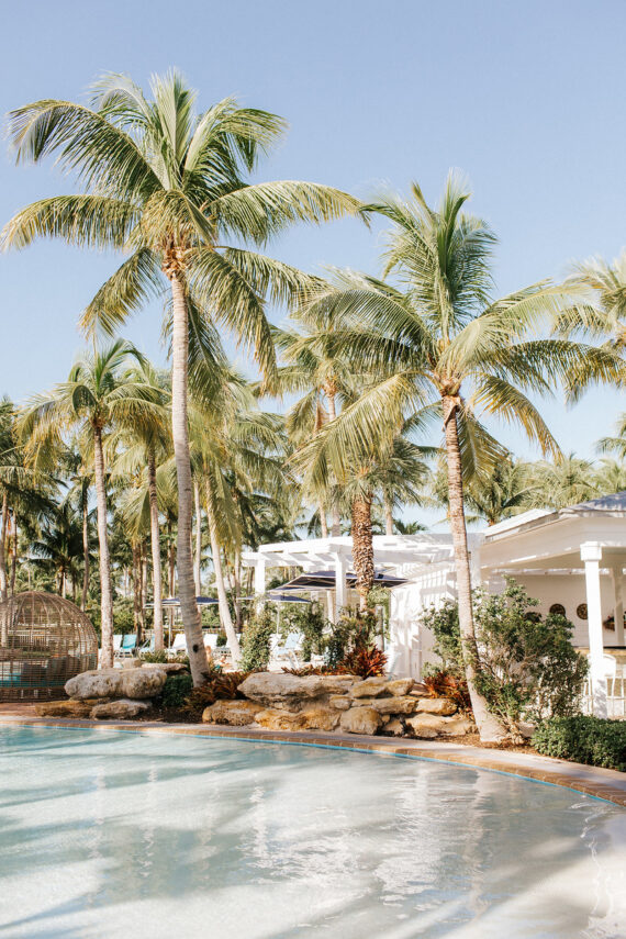 pool at sunset key